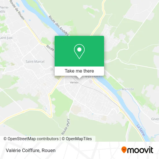 Valérie Coiffure map