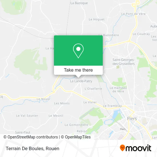 Terrain De Boules map