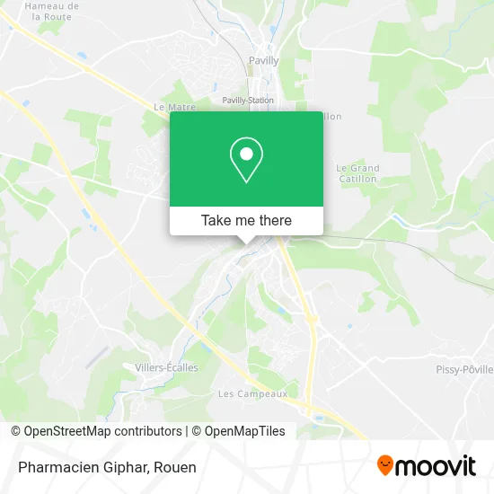 Pharmacien Giphar map