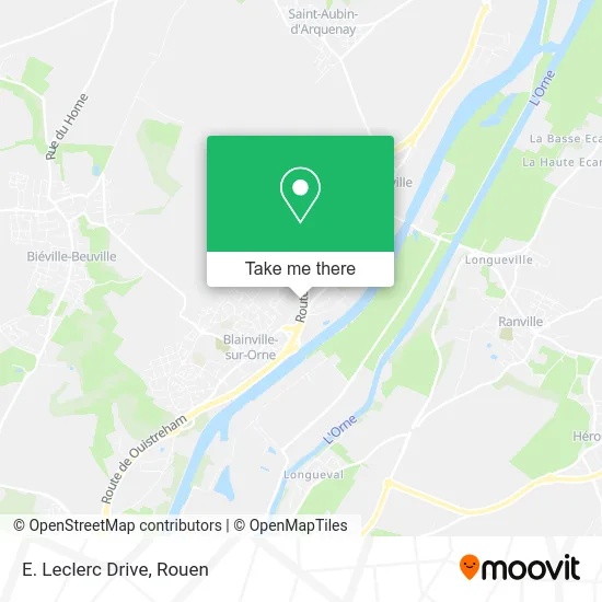 E. Leclerc Drive map