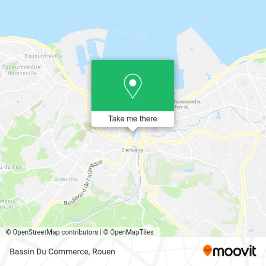 Bassin Du Commerce map