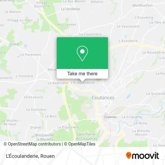 L'Écoulanderie map