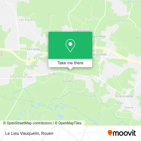 Le Lieu Vauquelin map