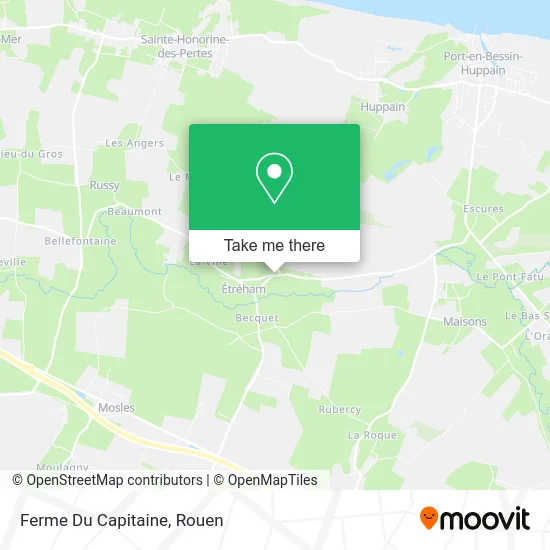 Ferme Du Capitaine map