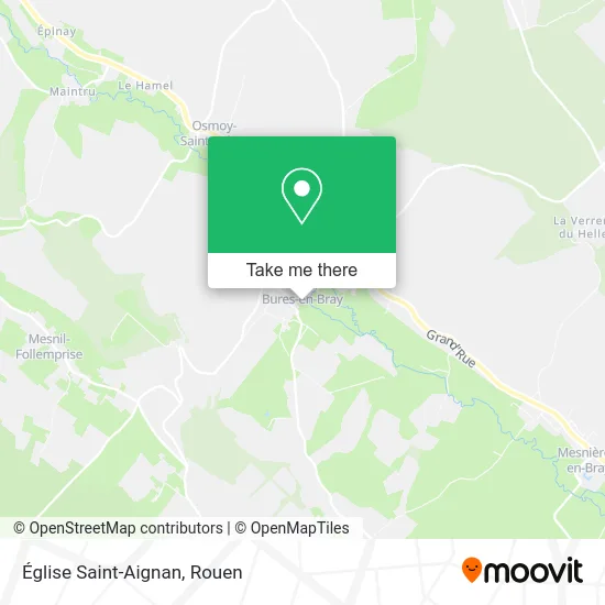 Église Saint-Aignan map