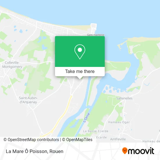 La Mare Ô Poisson map