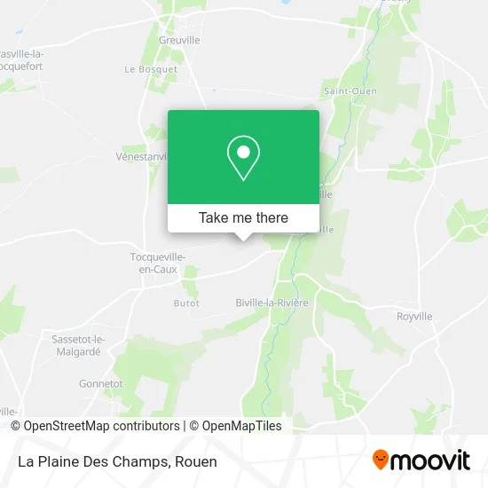 La Plaine Des Champs map