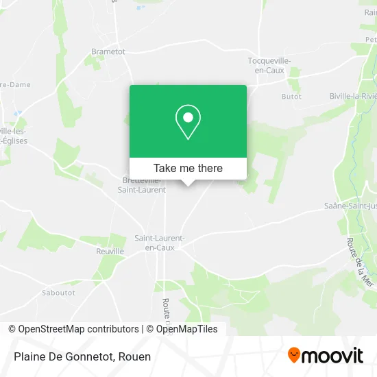 Plaine De Gonnetot map