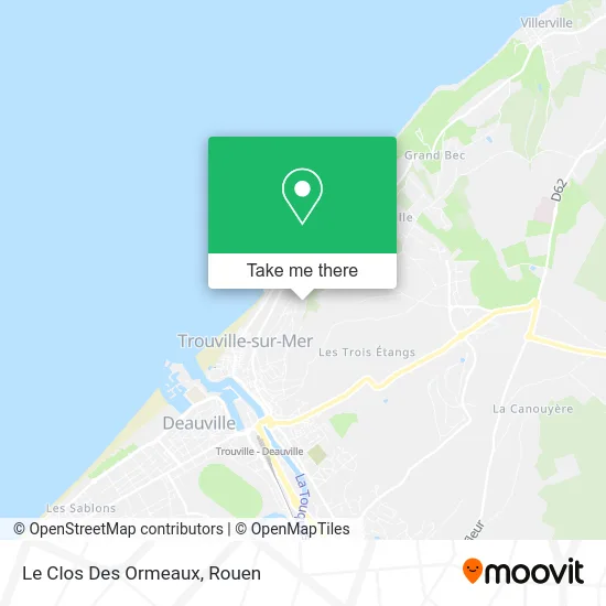 Le Clos Des Ormeaux map