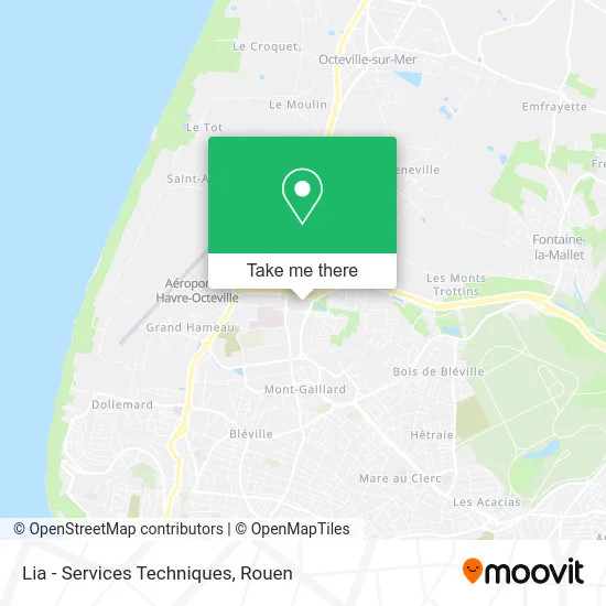 Lia - Services Techniques map