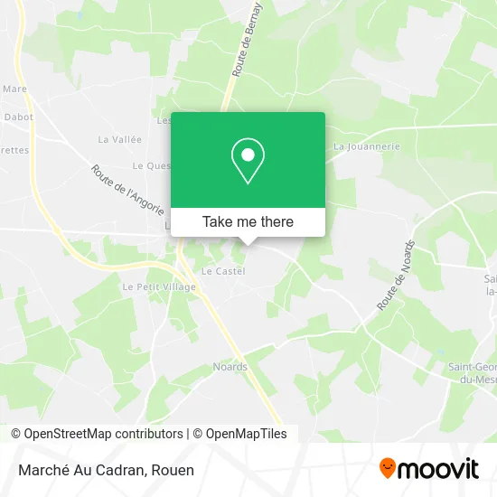 Marché Au Cadran map