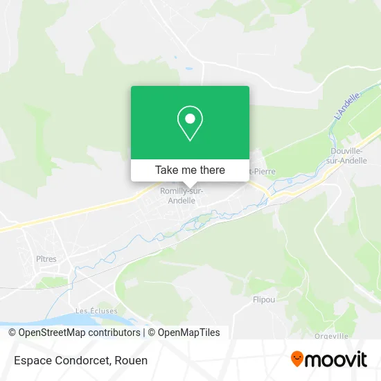 Espace Condorcet map