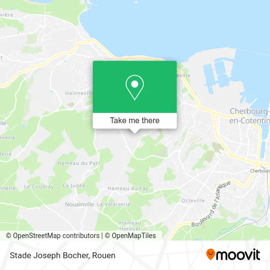 Stade Joseph Bocher map
