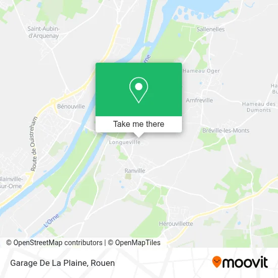 Garage De La Plaine map