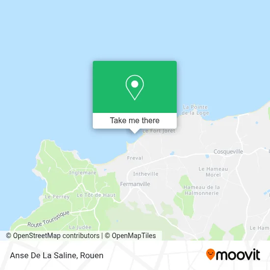 Anse De La Saline map