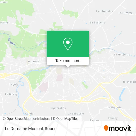 Le Domaine Musical map