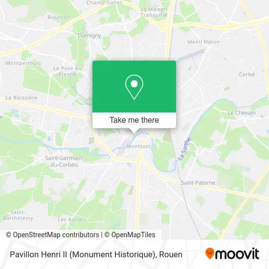 Pavillon Henri II (Monument Historique) map