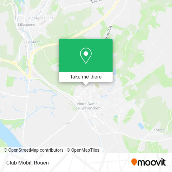 Club Mobil map
