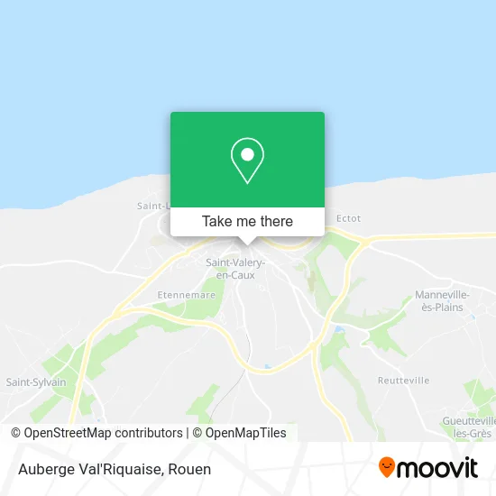 Auberge Val'Riquaise map