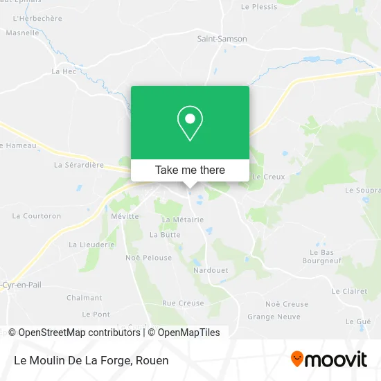 Le Moulin De La Forge map