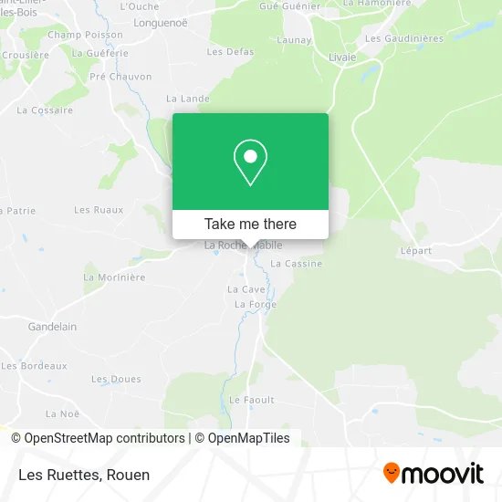 Les Ruettes map