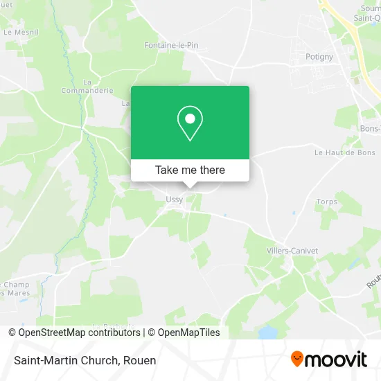 Église Saint-Martin map