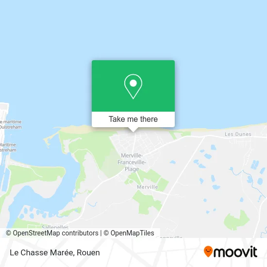 Le Chasse Marée map