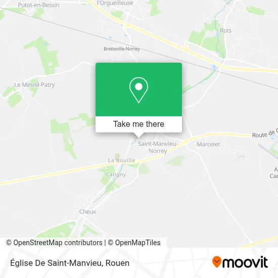 Église De Saint-Manvieu map