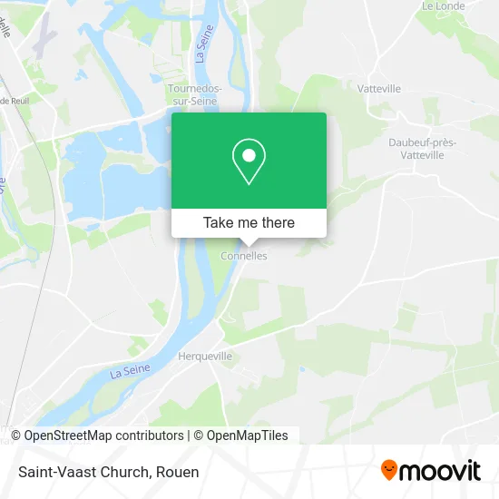 Église Saint-Vaast map