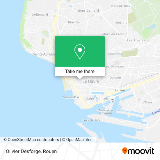 Olivier Desforge map