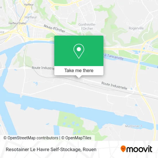 Resotainer Le Havre Self-Stockage map