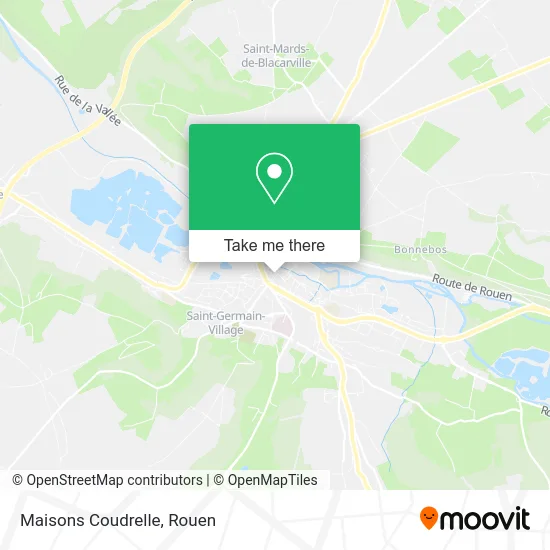 Maisons Coudrelle map