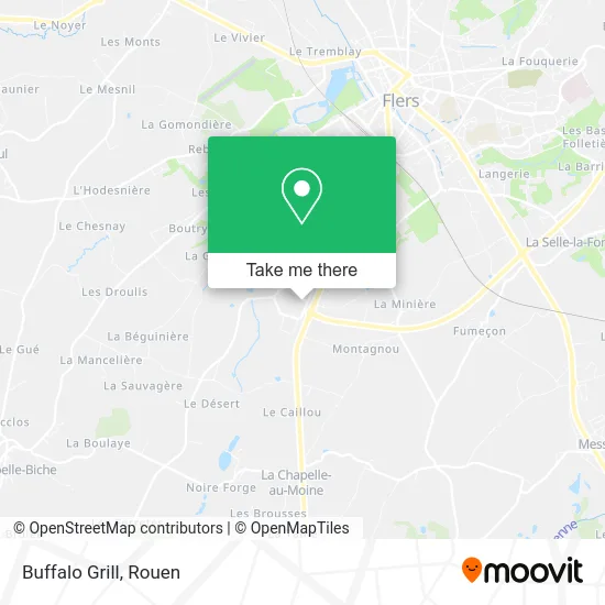 Buffalo Grill map