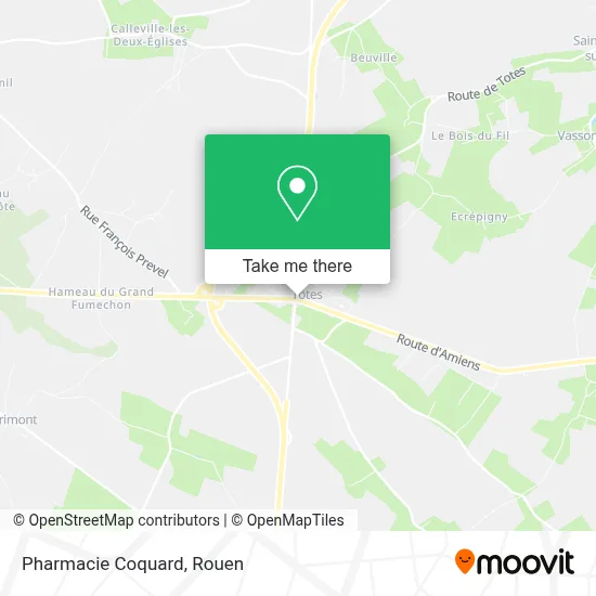 Pharmacie Coquard map
