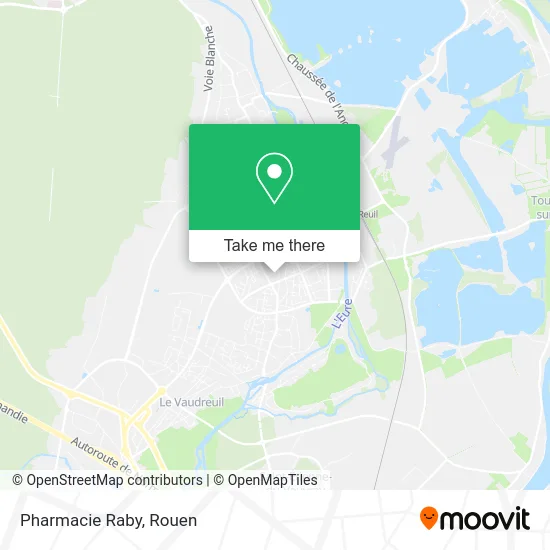Pharmacie Raby map