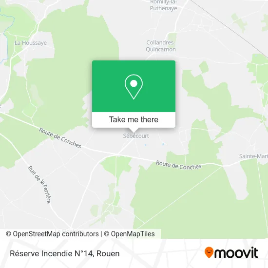 Réserve Incendie N°14 map