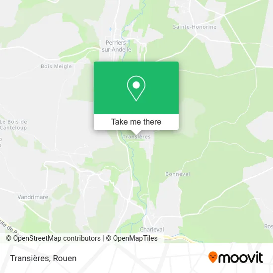 Transières map