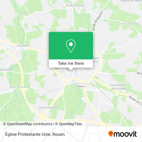 Église Protestante Unie map