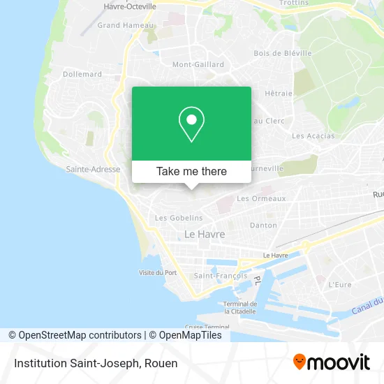 Institution Saint-Joseph map