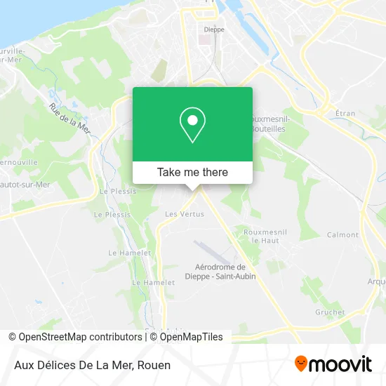 Aux Délices De La Mer map