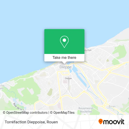 Torréfaction Dieppoise map