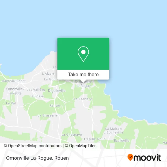 Omonville-La-Rogue map