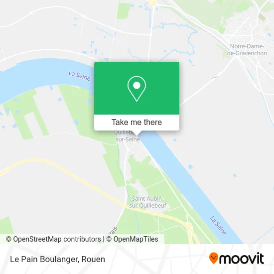 Le Pain Boulanger map