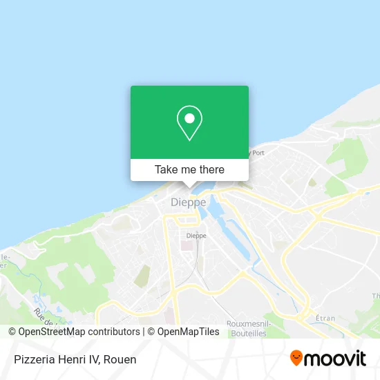 Pizzeria Henri IV map