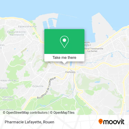 Pharmacie Lafayette map