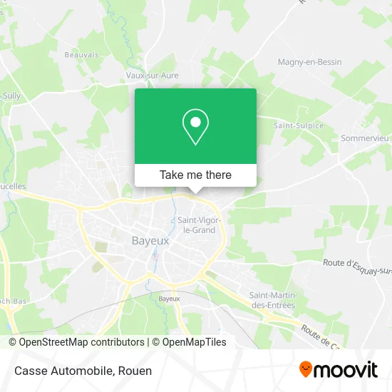 Casse Automobile map