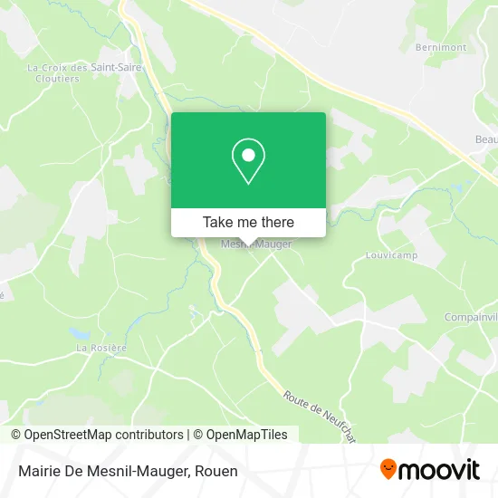 Mairie De Mesnil-Mauger map