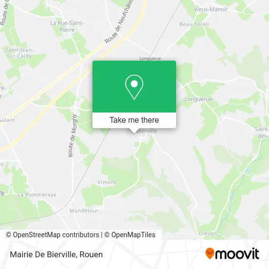 Mairie De Bierville map