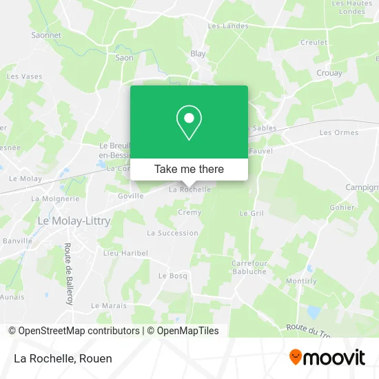 La Rochelle map