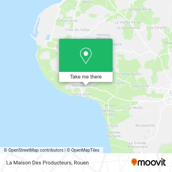 La Maison Des Producteurs map